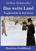 Cover-Bild zum Titel 'Das weite Land (Großdruck)' von 'Arthur Schnitzler'