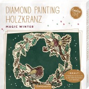 Cover-Bild zum Titel 'Diamond Painting Holzkranz' von ''