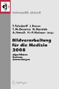 Cover-Bild zum Titel 'Bildverarbeitung für die Medizin 2008' von ''