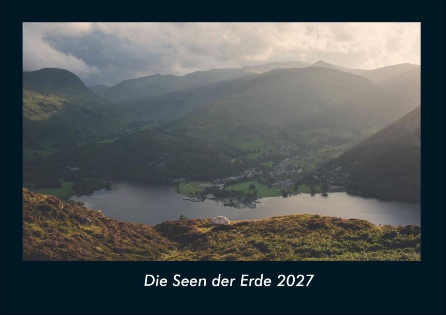 Die Seen der Erde 2027 Fotokalender DIN A4 - Tobias Schmitt, Kevin Heber