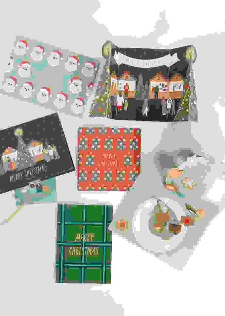 Pop Up Karte für Geldgeschenke, Weihnachtsmarkt, A5/C5 FSC MIX - 