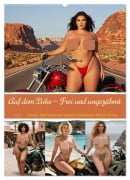 Cover-Bild zum Titel 'Auf dem Bike - Frei und ungezähmt (Wandkalender 2027 DIN A2 hoch), CALVENDO Monatskalender' von 'Liam Blue'