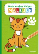 Mein erstes dickes Malbuch. Tiere - 