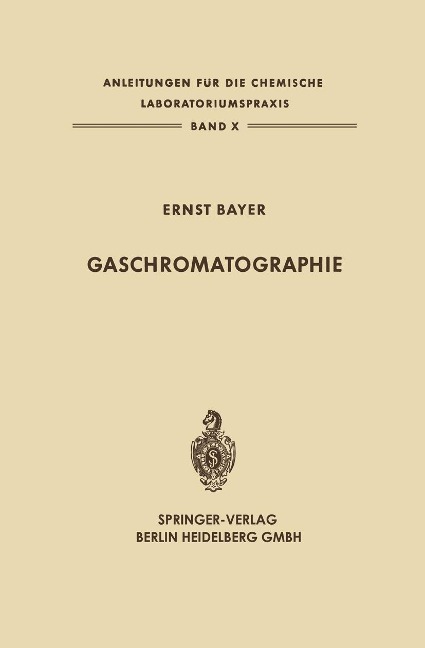 Gaschromatographie - Ernst Bayer