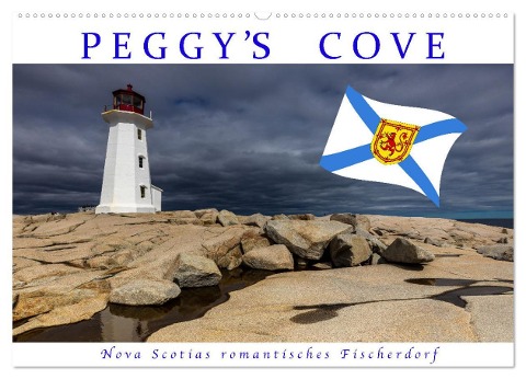 Peggy's Cove (Wandkalender 2025 DIN A2 quer), CALVENDO Monatskalender - Roland Brack