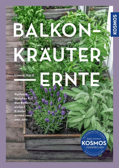 Balkon-Kräuter-Ernte - Lisana Hartl