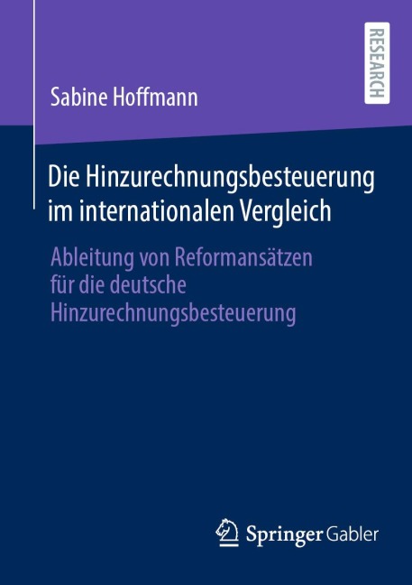 Die Hinzurechnungsbesteuerung im internationalen Vergleich - Sabine Hoffmann