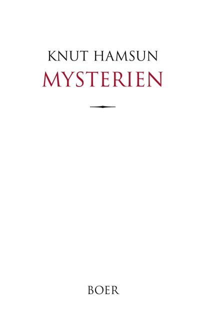 Mysterien - Knut Hamsun