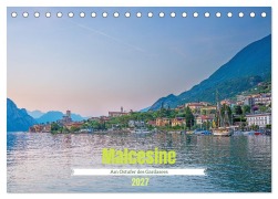 Cover-Bild zum Titel 'Malcesine - Am Ostufer des Gardasees (Tischkalender 2027 DIN A5 quer), CALVENDO Monatskalender' von 'Thomas Bugdoll'