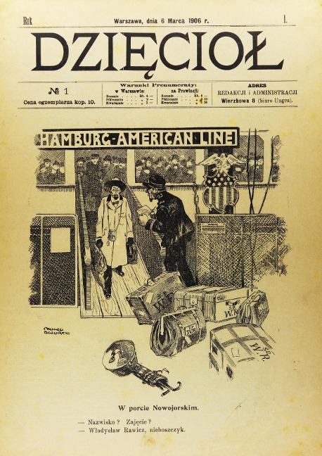 dzieciol 1906 - Polish Satirical Journal 12 Issues