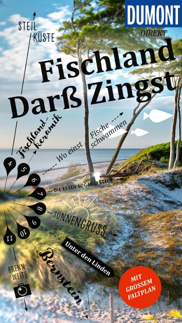 DUMONT direkt Reiseführer Fischland, Darß, Zingst - Claudia Banck