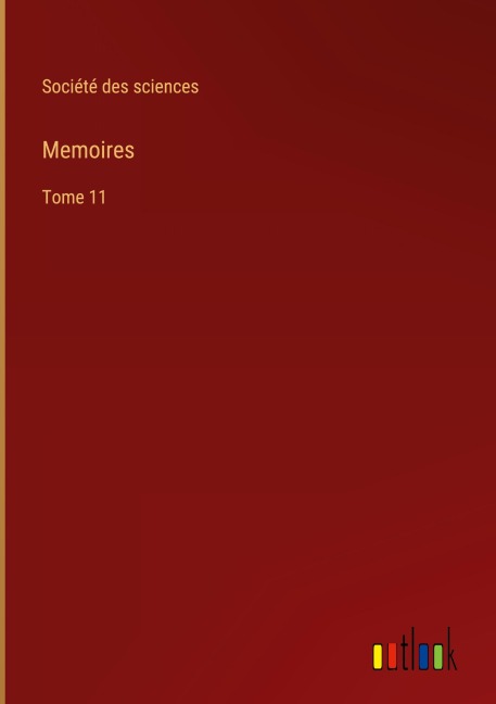 Memoires - Société Des Sciences