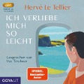 Cover-Bild zum Titel 'Ich verliebe mich so leicht' von 'Hervé Le Tellier, Uve Teschner'
