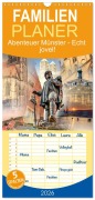 Cover-Bild zum Titel 'Familienplaner 2026 - Abenteuer Münster - Echt jovel! mit 5 Spalten (Wandkalender, 21 x 45 cm) CALVENDO' von 'Viktor Gross'