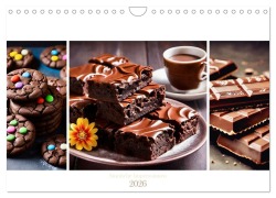 Cover-Bild zum Titel 'Schokolade 2026. Sinnliche Impressionen (Wandkalender 2026 DIN A4 quer), CALVENDO Monatskalender' von 'Steffani Lehmann'