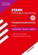 Cover-Bild zum Titel 'STARK Lösungen zu Mathematik, Deutsch, Englisch - Hauptschulabschluss 2026 Hessen - Prüfungsvorbereitung' von ''