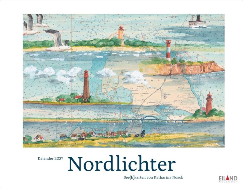 Nordlichter - See(h)karten Kalender 2027 - 