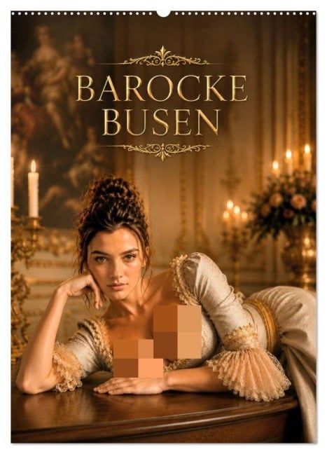 Barocke Busen (Wandkalender 2027 DIN A2 hoch), CALVENDO Monatskalender - Peter Balan