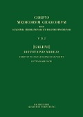 Cover-Bild zum Titel '[Galeni] Definitiones medicae / [Galen] Medizinische Definitionen' von ''