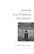 Cover-Bild zum Titel 'Les poèmes inconnus' von 'Nicolas Enderlin'