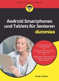 Cover-Bild zum Titel 'Android Smartphones und Tablets für Senioren für Dummies' von 'Sandra Weber'