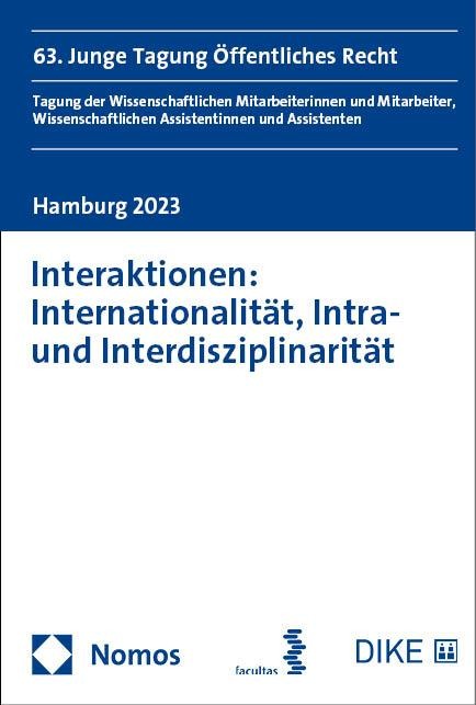 Interaktionen: Internationalität, Intra- und Interdisziplinarität - 