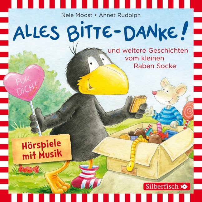 Alles Bitte-danke!, Alles Eis!, Socke will alles können und zwar ruckzuck! (Der kleine Rabe Socke) - Annet Rudolph, Nele Moost