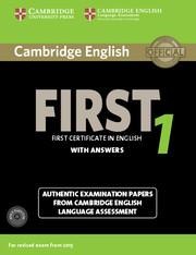 Cambridge English First 1 for Revised Exam from 2015 Student's Book Pack (Student's Book with Answers and Audio CDs (2)) - 