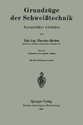 Cover-Bild zum Titel 'Grundzüge der Schweißtechnik' von 'Theodor Ricken'