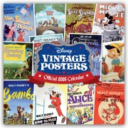 Cover-Bild zum Titel 'Disney Vintage Posters - Disney Filmplakate - Offizieller Kalender 2026 - Wandkalender' von ''