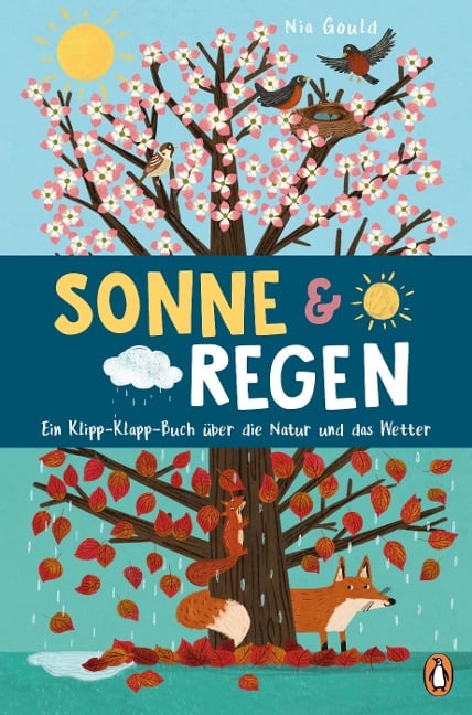 Sonne & Regen - Ein Klipp-Klapp-Buch über die Natur und das Wetter - Molly Littleboy