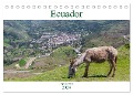 Ecuador - Impessionen (Tischkalender 2024 DIN A5 quer), CALVENDO Monatskalender - Sell Pixs:Sell