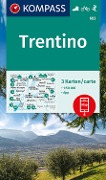 KOMPASS Wanderkarten-Set 683 Trentino (3 Karten) 1:50.000 - 