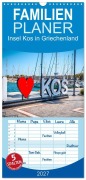 Cover-Bild zum Titel 'Familienplaner 2027 - Insel Kos in Griechenland mit 5 Spalten (Wandkalender, 21 x 45 cm) CALVENDO' von 'Marcus Beckert Fotografie'