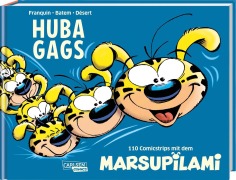 Cover-Bild zum Titel 'Marsupilami: Huba Gags - 110 Comicstrips mit dem Marsupilami' von 'André Franquin'