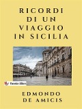 Cover-Bild zum Titel 'Ricordi di un viaggio in Sicilia' von 'Edmondo de Amicis'