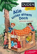 Cover-Bild zum Titel 'Duden Leseprofi - Alle unter einem Dach, 2. Klasse' von 'Manfred Mai, Martin Lenz'