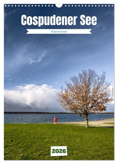Cospudener See (Wandkalender 2026 DIN A3 hoch), CALVENDO Monatskalender - Manuela Steinbach
