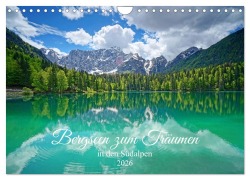Cover-Bild zum Titel 'Bergseen zum Träumen (Wandkalender 2026 DIN A4 quer), CALVENDO Monatskalender' von 'Annelie Möser'