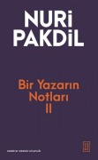 Cover-Bild zum Titel 'Bir Yazarin Notlari 2' von 'Nuri Pakdil'