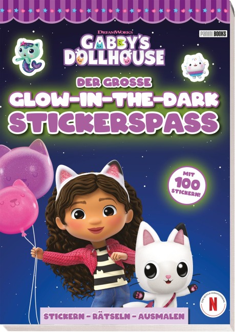 Gabby's Dollhouse: Der große Glow-in-the-Dark-Stickerspaß - 