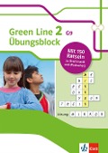 Cover-Bild zum Titel 'Green Line 2 G9 ab 2015 Klasse 6 - Übungsblock zum Schulbuch' von ''