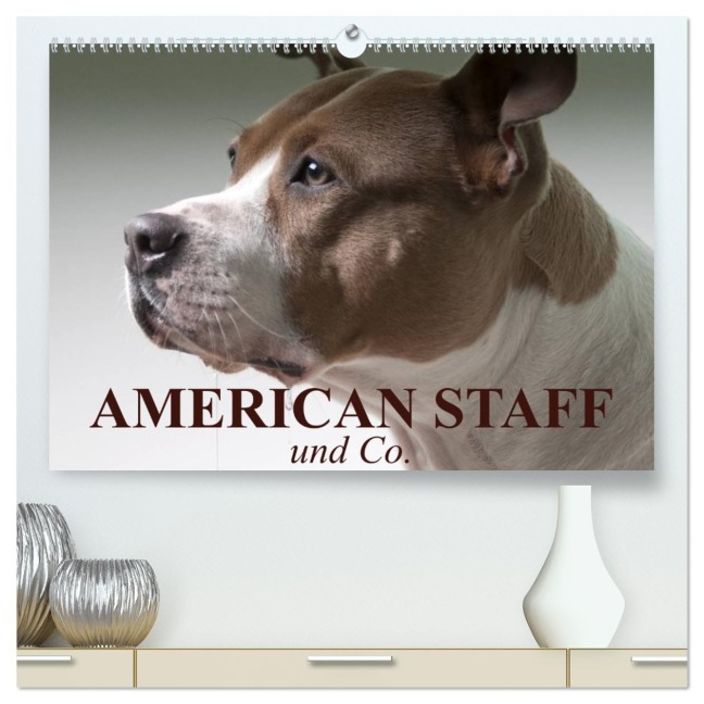 American Staff und Co. (hochwertiger Premium Wandkalender 2026 DIN A2 quer), Kunstdruck in Hochglanz - Elisabeth Stanzer