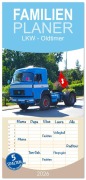 Cover-Bild zum Titel 'Familienplaner 2026 - LKW - Oldtimer mit 5 Spalten (Wandkalender, 21 x 45 cm) CALVENDO' von 'Günther Klünder'