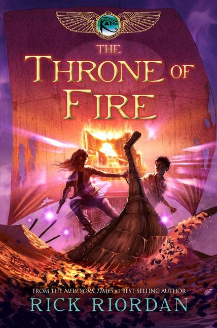 Kane Chronicles, The, Book Two: Throne of Fire, The-Kane Chronicles, The, Book Two - Rick Riordan