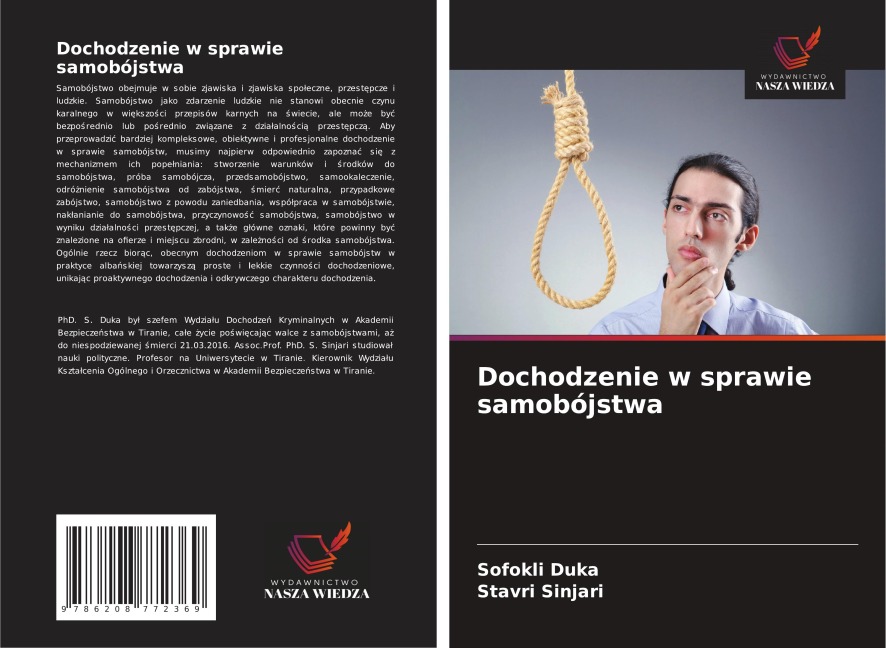 Dochodzenie w sprawie samobójstwa - Sofokli Duka, Stavri Sinjari