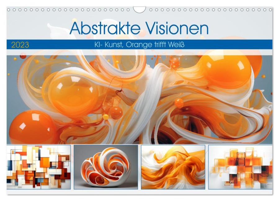 Abstrakte Visionen (Wandkalender 2026 DIN A3 quer), CALVENDO Monatskalender - Steffen Gierok-Latniak