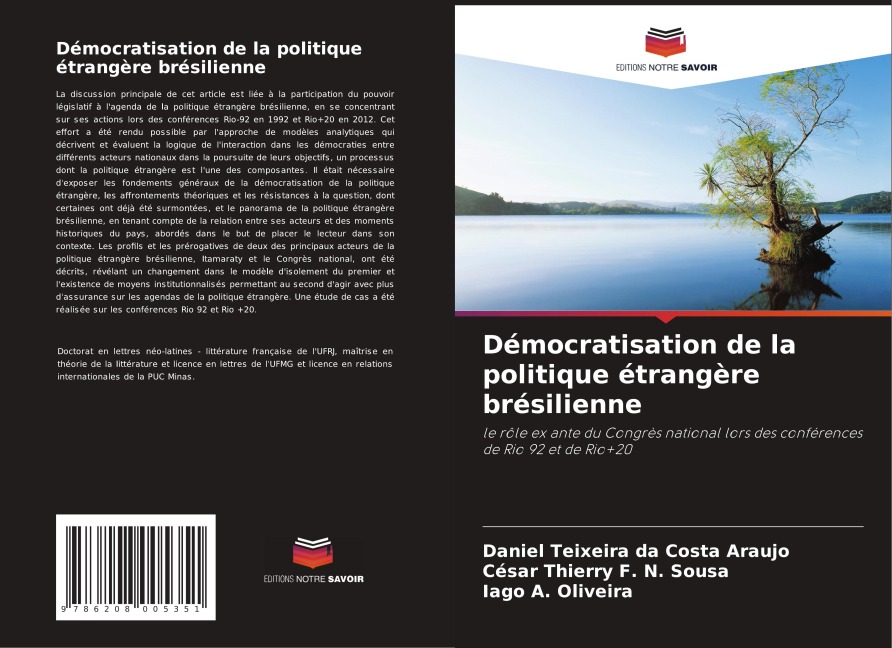 Démocratisation de la politique étrangère brésilienne - Daniel Teixeira Da Costa Araujo, César Thierry F. N. Sousa, Iago A. Oliveira