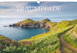 Traumpfade 2026 - Bildkalender 49,5x33 cm - 