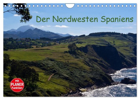 Der Nordwesten Spaniens (Wandkalender 2024 DIN A4 quer), CALVENDO Monatskalender - Andreas Schön
